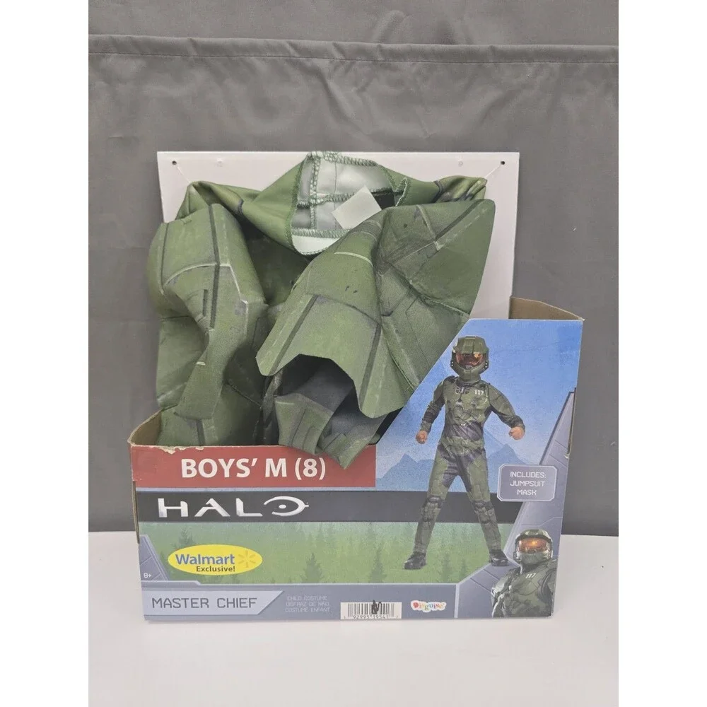 NEW Halo Master Chief Boys' M Medium 8  2-Piece Set Costume